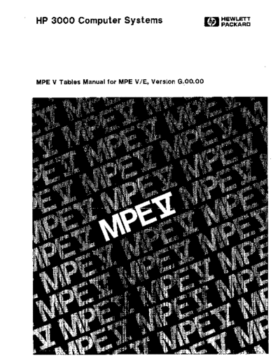 32033-90010_MPE_V-E_Tables_G.00.00_Sep84