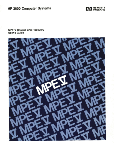 32033-90134_MPE_V_Backup_and_Recovery_Users_Guide_Oct88