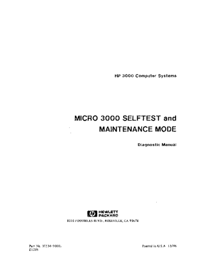 30534-80001_Micro_3000_Self-Test_and_Maintenance_Diagnostic_Manual_Dec86