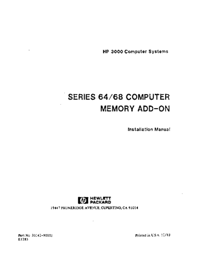 30142-90001_Series_64_68_Memory_Add-On_Installation_Dec83