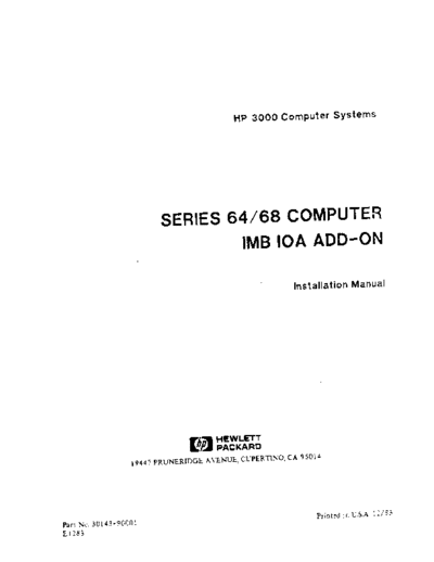 30143-90001_Series_64_68_IMB_IOA_Add-On_Installation_Dec83