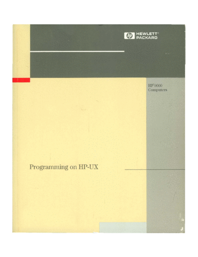 B2355-90026_Programming_on_HP-UX_Aug92
