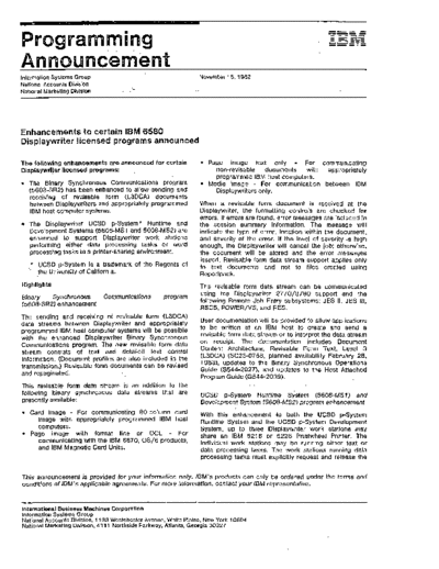Enhancements_to_certain_IBM_6580_Displaywriter_licensed_programs_Nov82