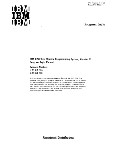 Y26-3714-0_1130_Disk_Monitor_Version_2_PLM_Nov67