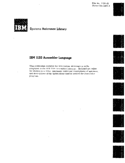 C26-5927-4_1130_Assembler_Language_1968