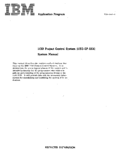 Y20-0091-0_1130_Project_Control_System_1967