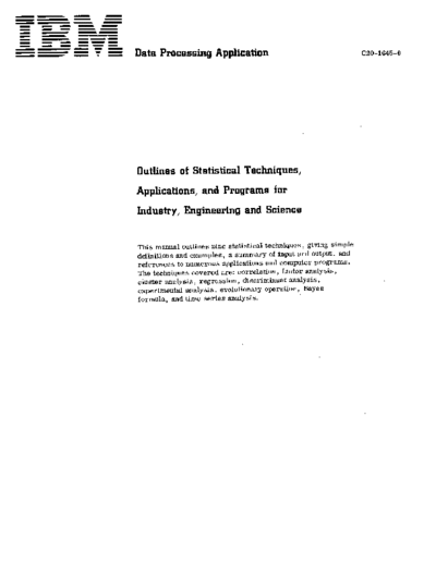 C20-1645-0_Outlines_of_Statistical_Techniques_1967