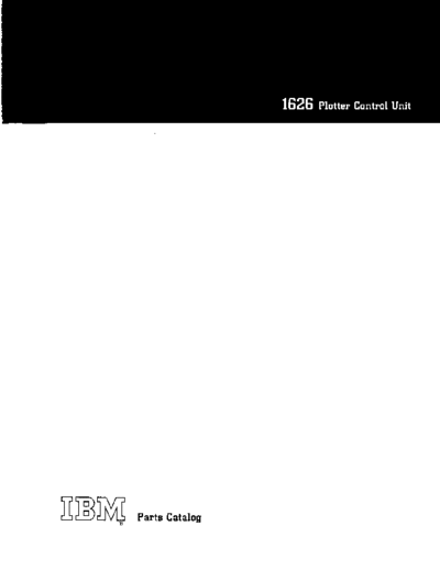 127-0779-1_1626_Plotter_Ctl_Parts_Apr64
