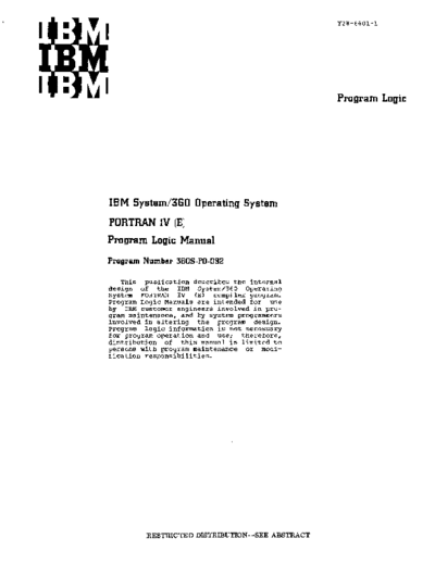 Y28-6601-1_FORTRAN_E_PLM