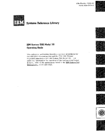 A24-3373-2_Model_30_Operating_Guide_Dec66