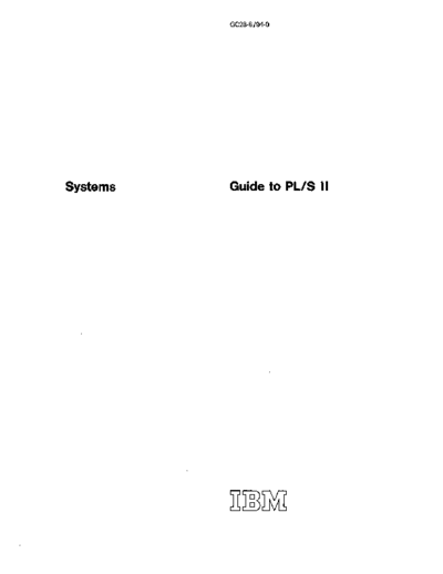 GC28-6794-0_PLSIIguideMay74