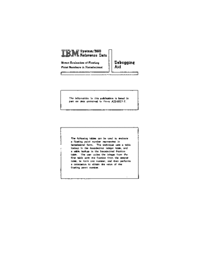 GX20-1787-0_Floating_Point_Hex_Evaluation_Aid