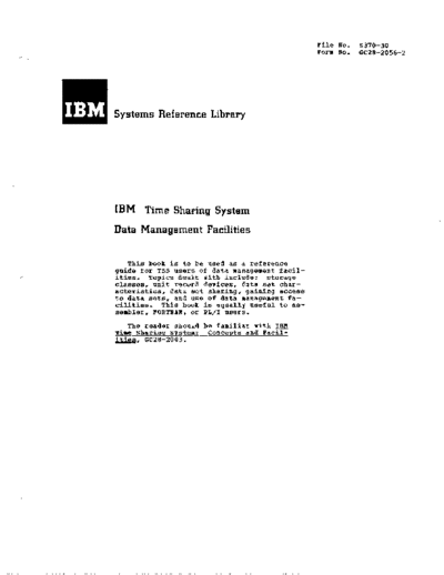 GC28-2056-2_Time_Sharing_System_Data_Management_Facilities_Dec77