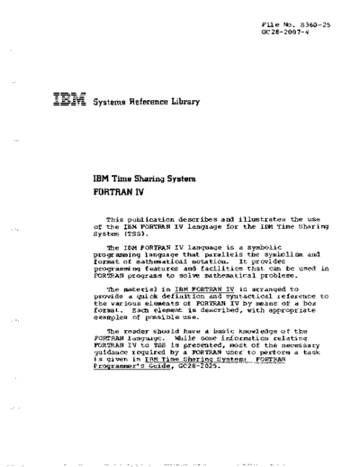 GC28-2007-4_Time_Sharing_System_FORTRAN_IV_May76