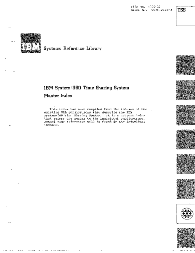GC28-2023-3_Time_Sharing_System_Master_Index_Jul70