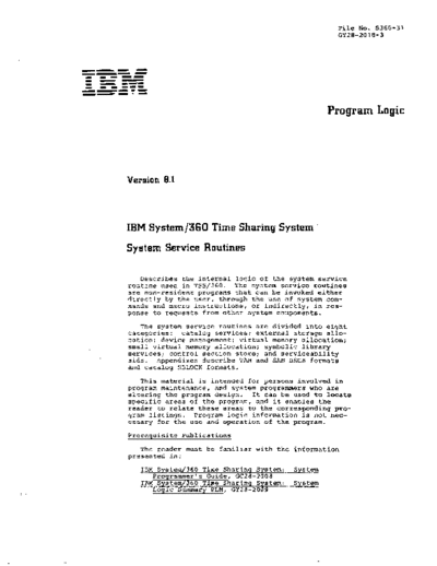 GY28-2018-3_Time_Sharing_System_System_Service_Routines_PLM_Sep71