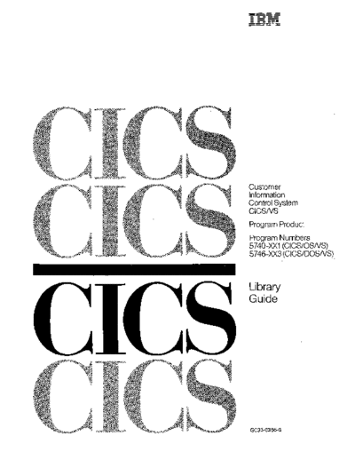 GC33-0356-0_CICS_VS_Library_Guide_Nov85