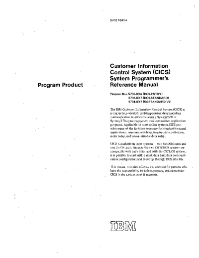 SH20-1043-4_CICS_System_Programmers_Reference_Manual_Dec72