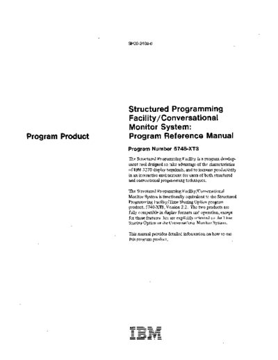 SH20-2409-0_Structured_Programming_Facility_CMS_Program_Reference_Sep79
