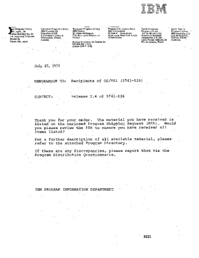 OS_VS1_R2.6_Program_Directory_Jul73