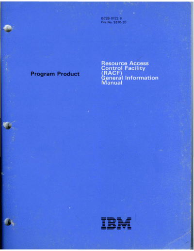 GC28-0722-9_Resource_Access_Control_Facility_General_Information_Manual_Jul85