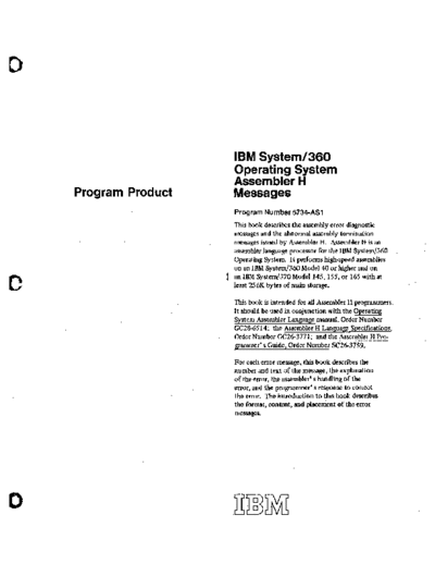SC26-3770-0_Assembler_H_Messages_Feb71