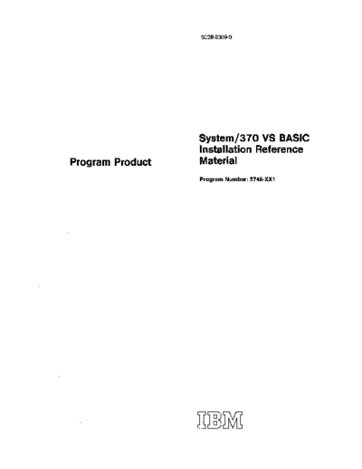 SC28-8309-0_VS_BASIC_Installation_May74
