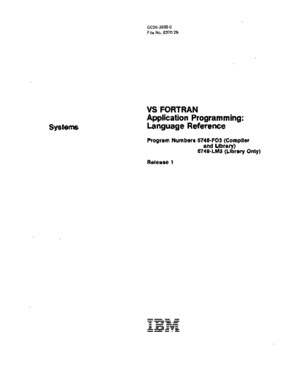 GC26-3986-0_VS_FORTRAN_Prog_Ref_Feb81