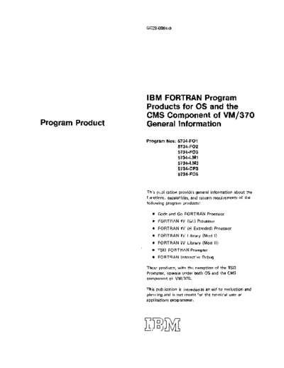 GC28-6884-0_IBM_FORTRAN_Program_Products_for_OS_and_CMS_General_Information_Jul72
