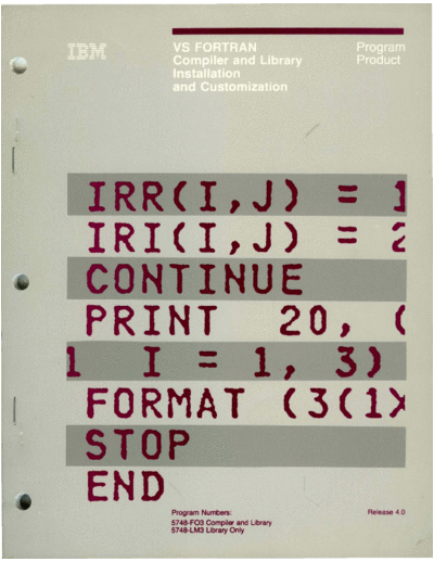SC26-3987-3_VS_FORTRAN_Complier_and_Library_Installation_Rel_4_Oct84