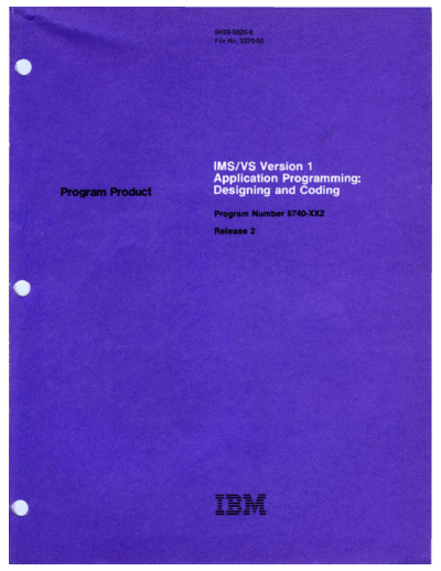 SH20-9026-8_IMS_VS_Version_1_Application_Programming_Designing_and_Coding_Mar81