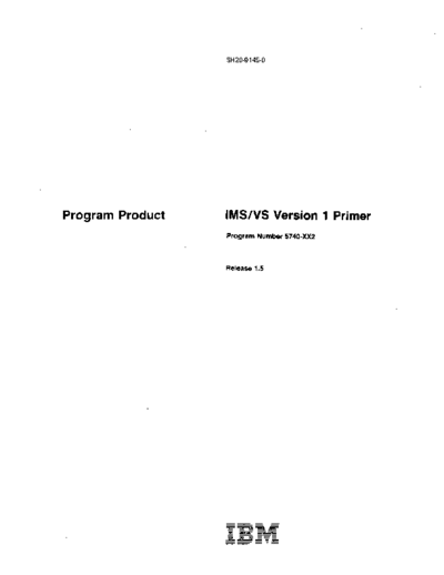 SH20-9145-0_IMS_VS_Version_1_Primer_Sep78