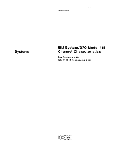 GA33-1520-0_IBM_System_370_Model_115_Channel_Characteristics_3115-2_Apr76