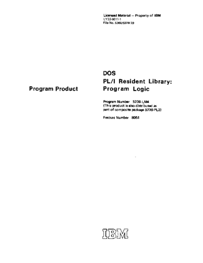 LY33-6011-1_PLI_Resident_Library_PLM_Oct76