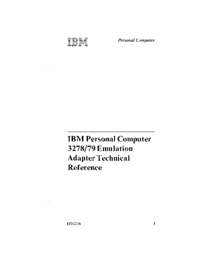 1502336_PC_3278_79_Emulation_Adapter_Technical_Adapter_Oct83