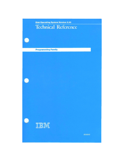 80X0945_DOS_3.30_Technical_Reference_Apr87