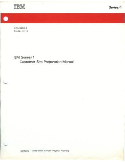 GA34-0050-8_Series_1_Customer_Site_Preparation_Manual_Jun86