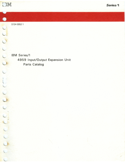 S134-0052-1_4959_Input_Output_Expansion_Unit_Parts_Catalog_Mar82