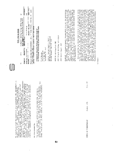A085 A Model of a Transaction Processing System; Marazas, Blum, MacNair