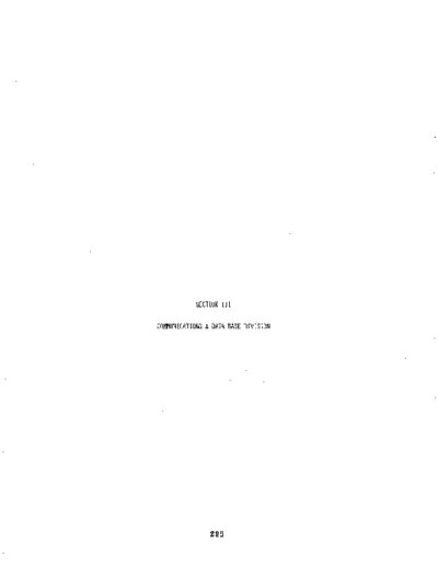 C000 Communications and Data Base Division