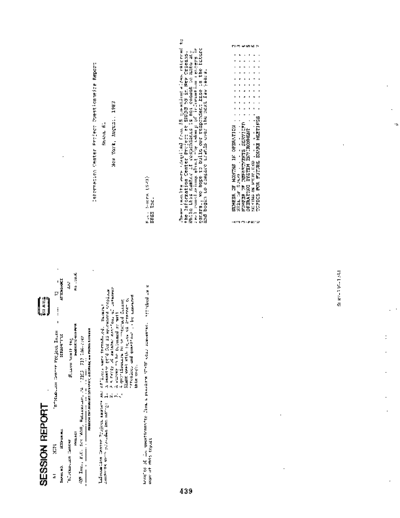 M371 Information Center Project Questionaire Report; Sours
