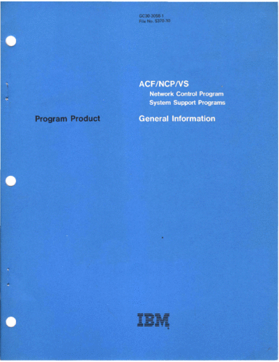 GC30-3058-1_ACF_NCP_VS_General_Information_May79