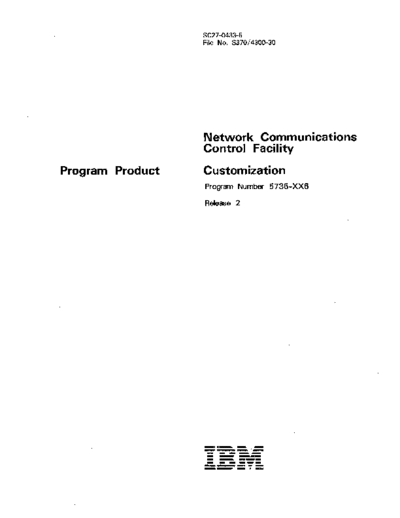 SC27-0433-5_Network_Communications_Control_Facility_Customization_Jul82