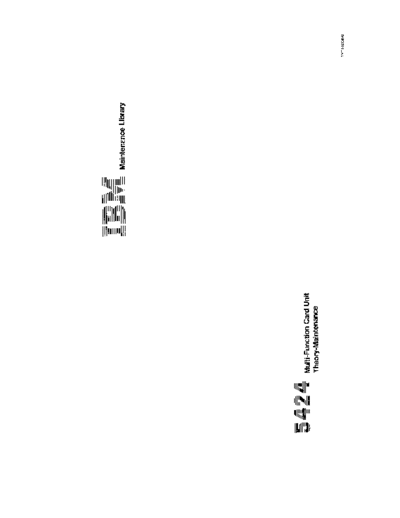 SY31-0306-0_5424_Theory_Maintenance_Mar71