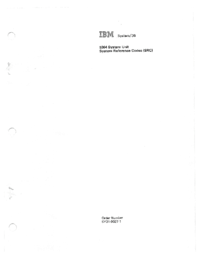 SY31-9027_5364ServiceCode_Jan86