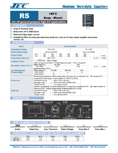JEC [snap-in] RS Series