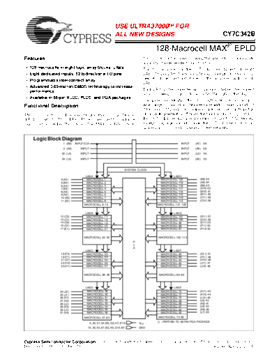 CY7C342B