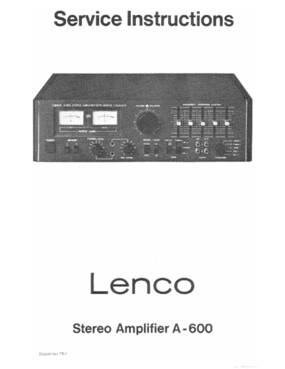 hfe_lenco_a-600_service