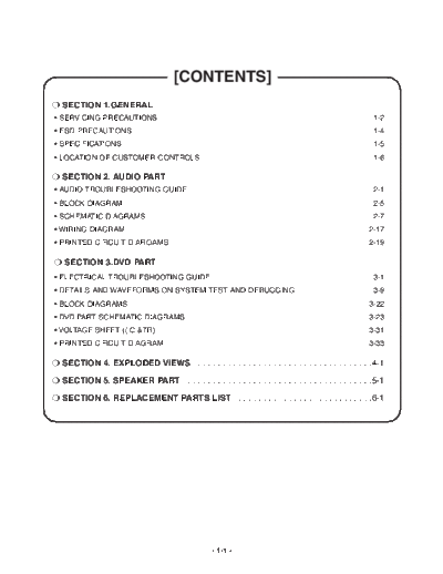 LH-D6246A Service Manual