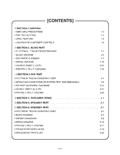 LH-W5100A Service Manual